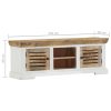 Horbury TV Cabinet 110x30x40 cm Solid Wood Mango