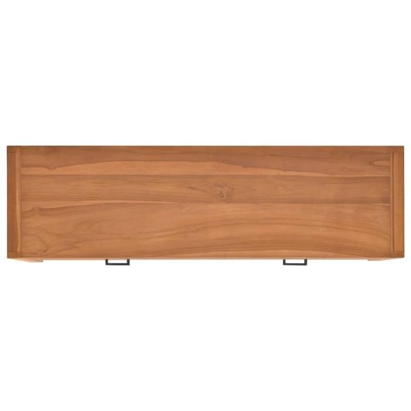Festus TV Cabinet Recycled Teak Wood – 120x40x45 cm