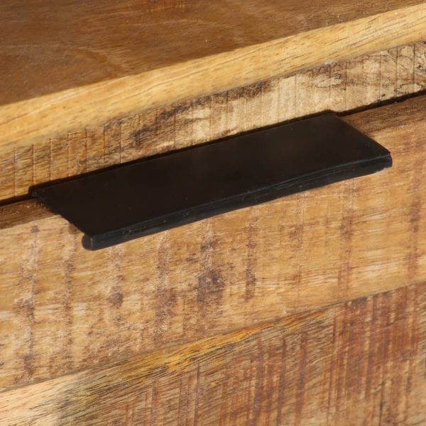 Galveston TV Cabinet 110x30x40 cm – Rough Mango Wood