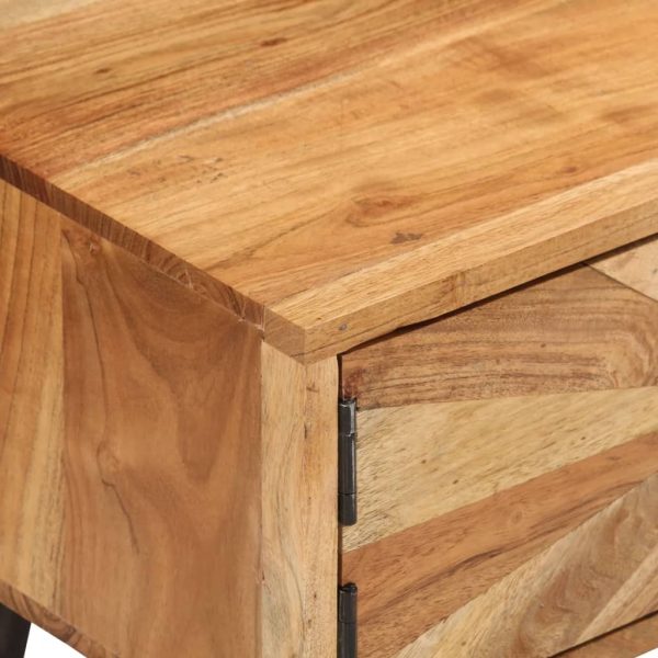 Dalton TV Cabinet 145x35x35 cm Solid Wood Acacia