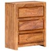 Drawer Cabinet 60x33x75 cm – Solid Acacia Wood