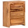 Drawer Cabinet 60x33x75 cm – Solid Acacia Wood