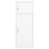 Saddle Cabinet 53x53x140 cm Steel – White