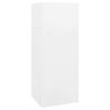 Saddle Cabinet 53x53x140 cm Steel – White