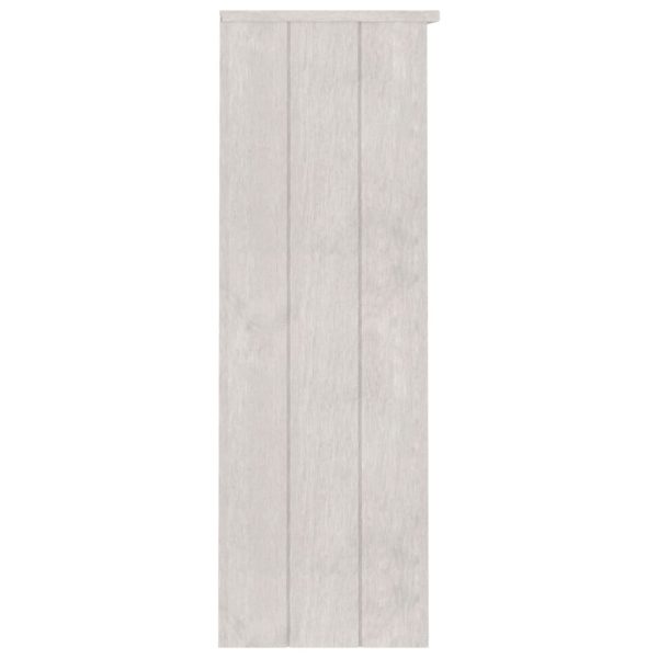 Top for Highboard 85x35x100 cm Solid Wood Pine – White