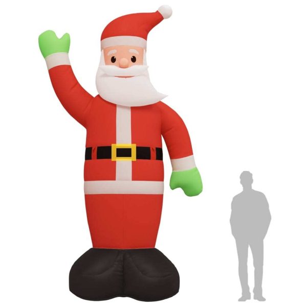 Inflatable Santa Claus with LEDs – 475 cm