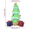 Inflatable Christmas Tree with LEDs – Model 1