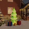 Inflatable Christmas Tree with LEDs – Model 1