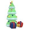 Inflatable Christmas Tree with LEDs – Model 1