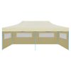 Foldable Pop-up Party Tent 3 x 6 m – Cream