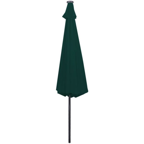 LED Cantilever Umbrella 3 m – Green