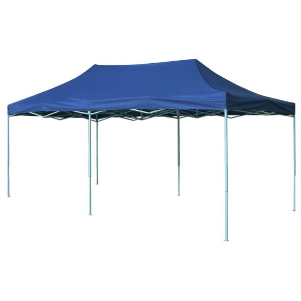 Foldable Tent Pop-Up 3×6 m – Blue