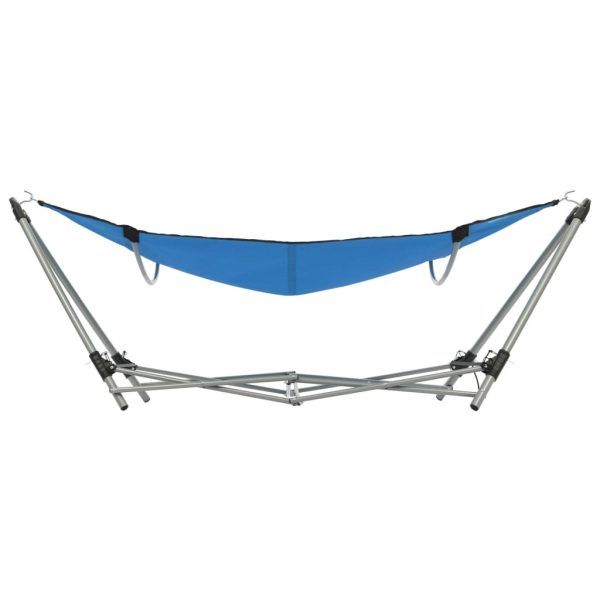 Hammock with Foldable Stand – Blue