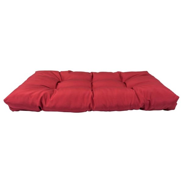 Pallet Cushions 3 pcs Red Polyester