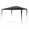 Party Tent PE – 3×4 m, Anthracite