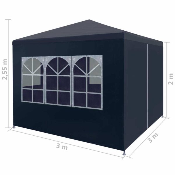 Party Tent – 3×3 m, Blue