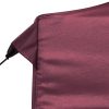 Professional Folding Party Tent with Walls Aluminium – 6×3 m, Wine Red