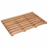 Bath Mats 2 pcs Solid Acacia Wood 56×37 cm