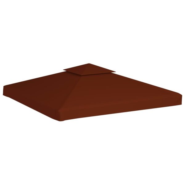 Waterproof Gazebo Cover Canopy 310 g / m – 3×3 m, Terracotta