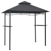 BBQ Gazebo 240x150x255 cm Anthracite Steel