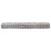 Pallet Floor Cushion Cotton 120x40x7 cm Grey