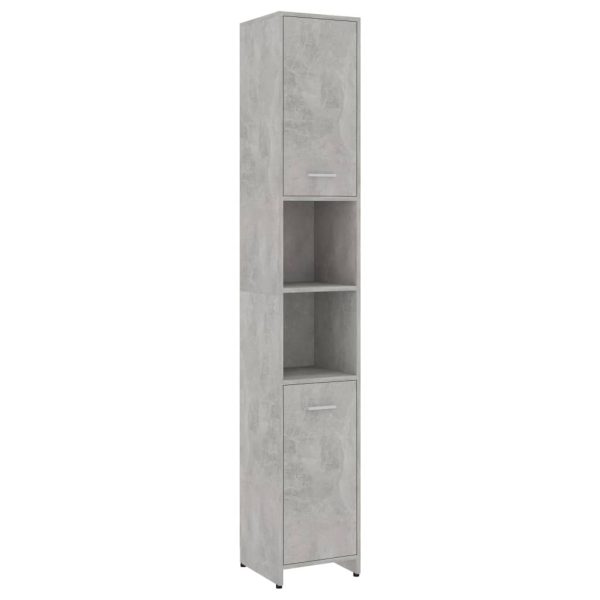 Bathroom Cabinet 30x30x183.5 cm Engineered Wood