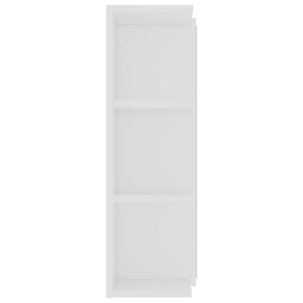 Bathroom Mirror Cabinet 80×20.5×64 cm Engineered Wood – White