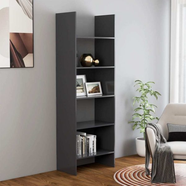 Book Cabinet 60x35x180 cm Engineered Wood