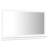 Bathroom Mirror Engineered Wood – 60 cm, White