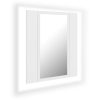 LED Bathroom Mirror Cabinet 40x12x45 cm – White