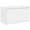 Hall Bench 80x40x45 cm Engineered Wood – White