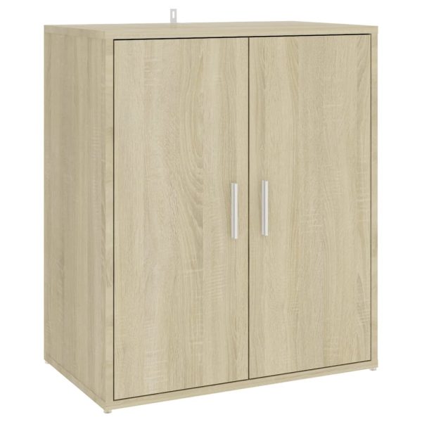Shoe Cabinet 60x35x70 cm Engineered Wood – Sonoma oak