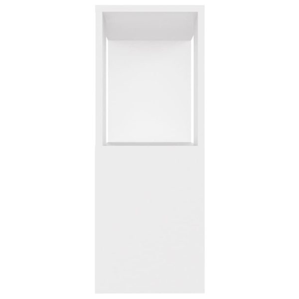 Westbury TV Cabinet 80x24x63 cm Engineered Wood – White