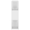 Pennsauken Book Cabinet Room Divider 100x24x94 cm – White