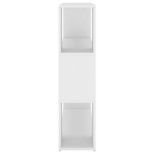 Pennsauken Book Cabinet Room Divider 100x24x94 cm – White