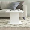 Coffee Table 55.5×55.5×40 cm Engineered Wood – White