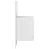 Wallingford Wall-mounted Bedside Cabinet – White, 1