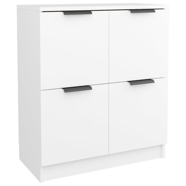 Sideboard 60x30x70 cm Engineered Wood – White