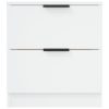 Oldham Bedside Cabinet Engineered Wood – White, 2
