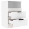 Center Bedside Cabinet Engineered Wood – White, 1