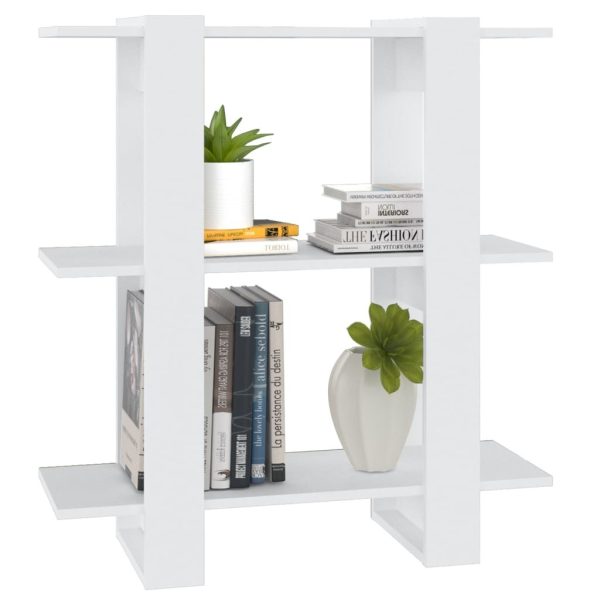 Thorne Book Cabinet/Room Divider 80x30x87 cm – White