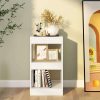 Haute Book Cabinet/Room Divider 40x30x72 cm – White