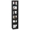 Paramount Book Cabinet/Room Divider 40x30x198 cm – Black