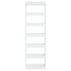 Boerne Book Cabinet/Room Divider 60x30x198 cm – White