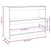 Seguin Book Cabinet/Room Divider 100x30x72 cm – White
