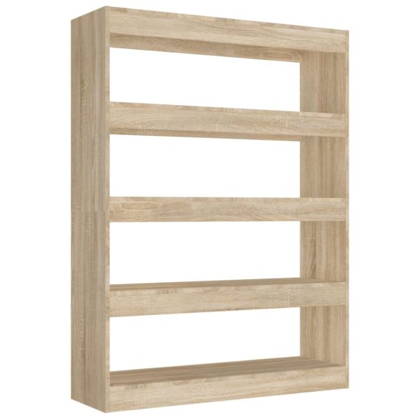 Palmdale Book Cabinet/Room Divider 100x30x135 cm – Sonoma oak