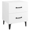 Broadlands Bedside Cabinet 40x35x47.5 cm – White, 1