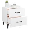 Broadlands Bedside Cabinet 40x35x47.5 cm – White, 1