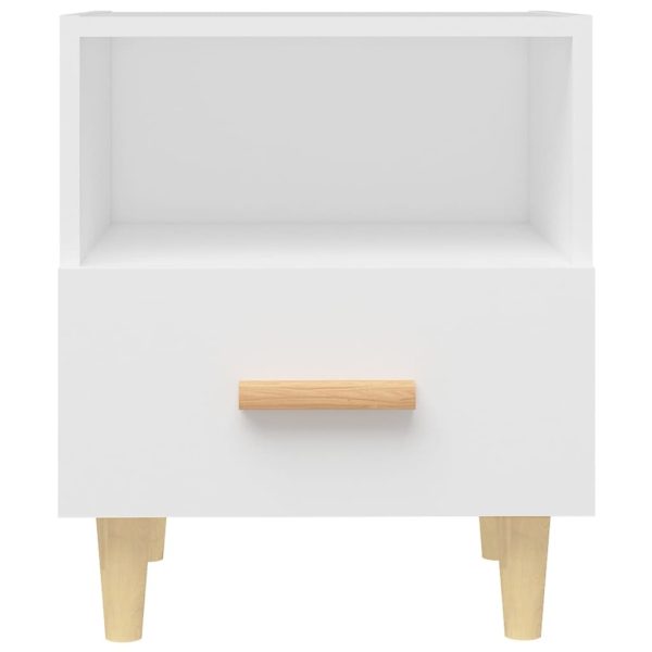 Derry Bedside Cabinet 40x35x47 cm – White, 2
