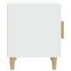 Naranja Bedside Cabinet Engineered Wood – White, 1